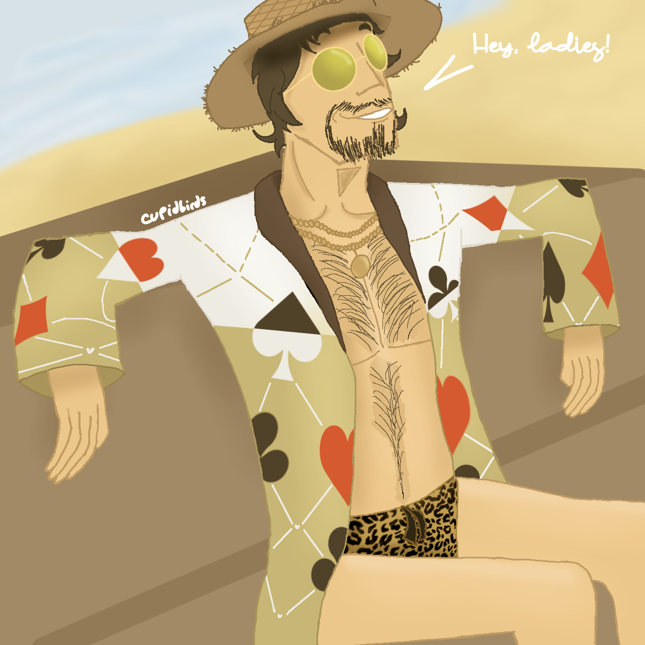 Ace Visconti artwork by AVA