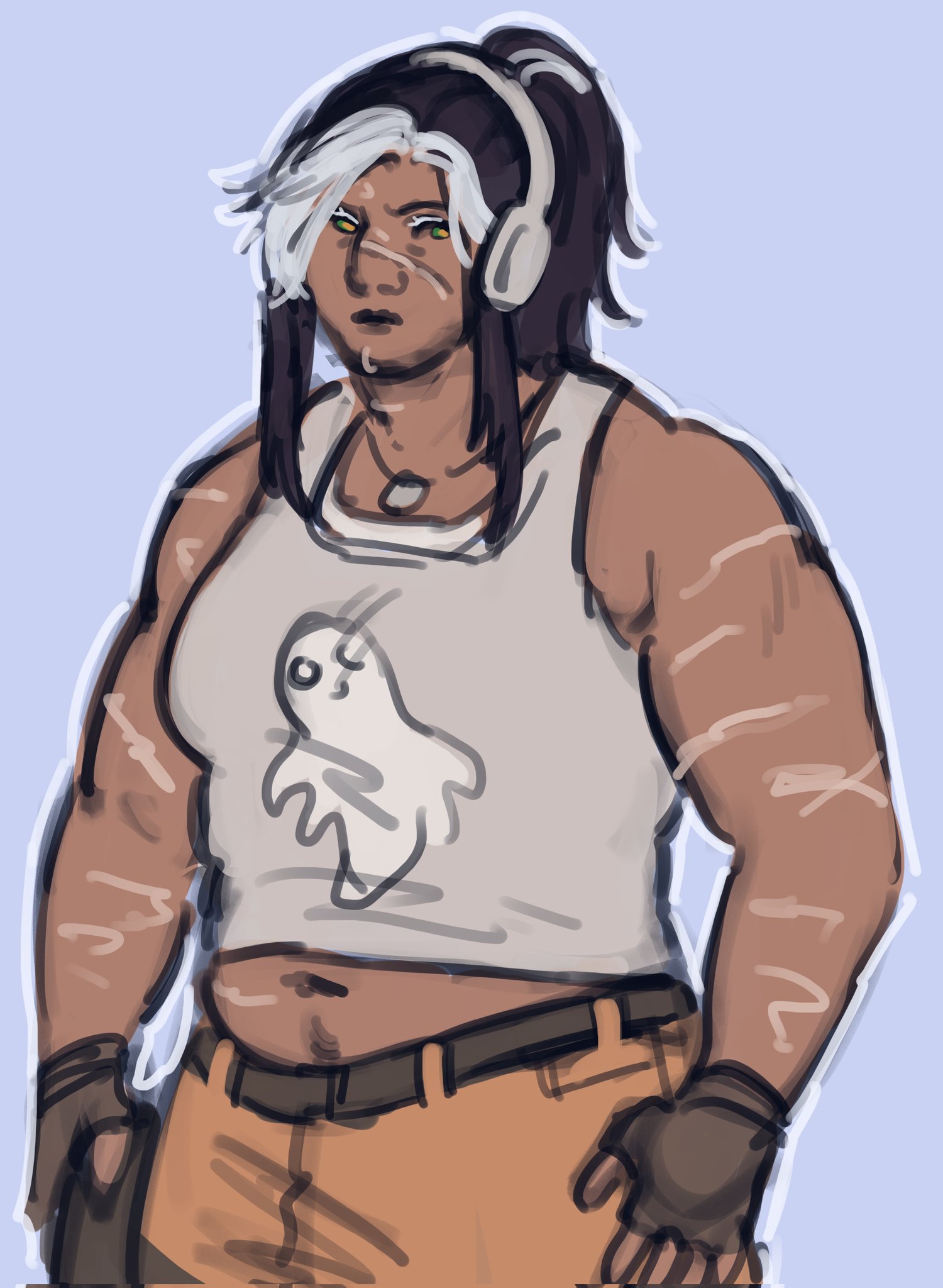 Haddie Kaur artwork by Moss