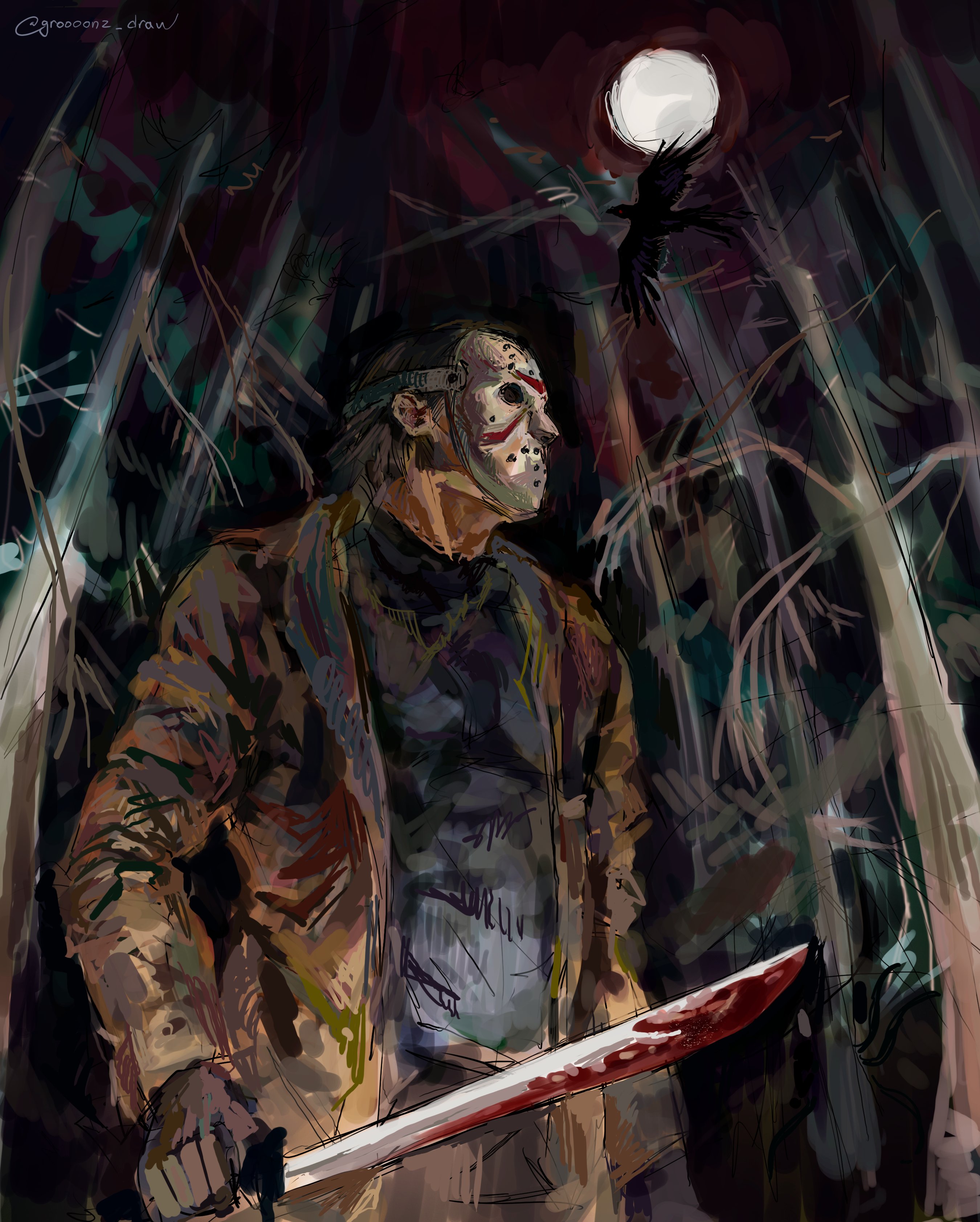 Jason Voorhees artwork by groooonz