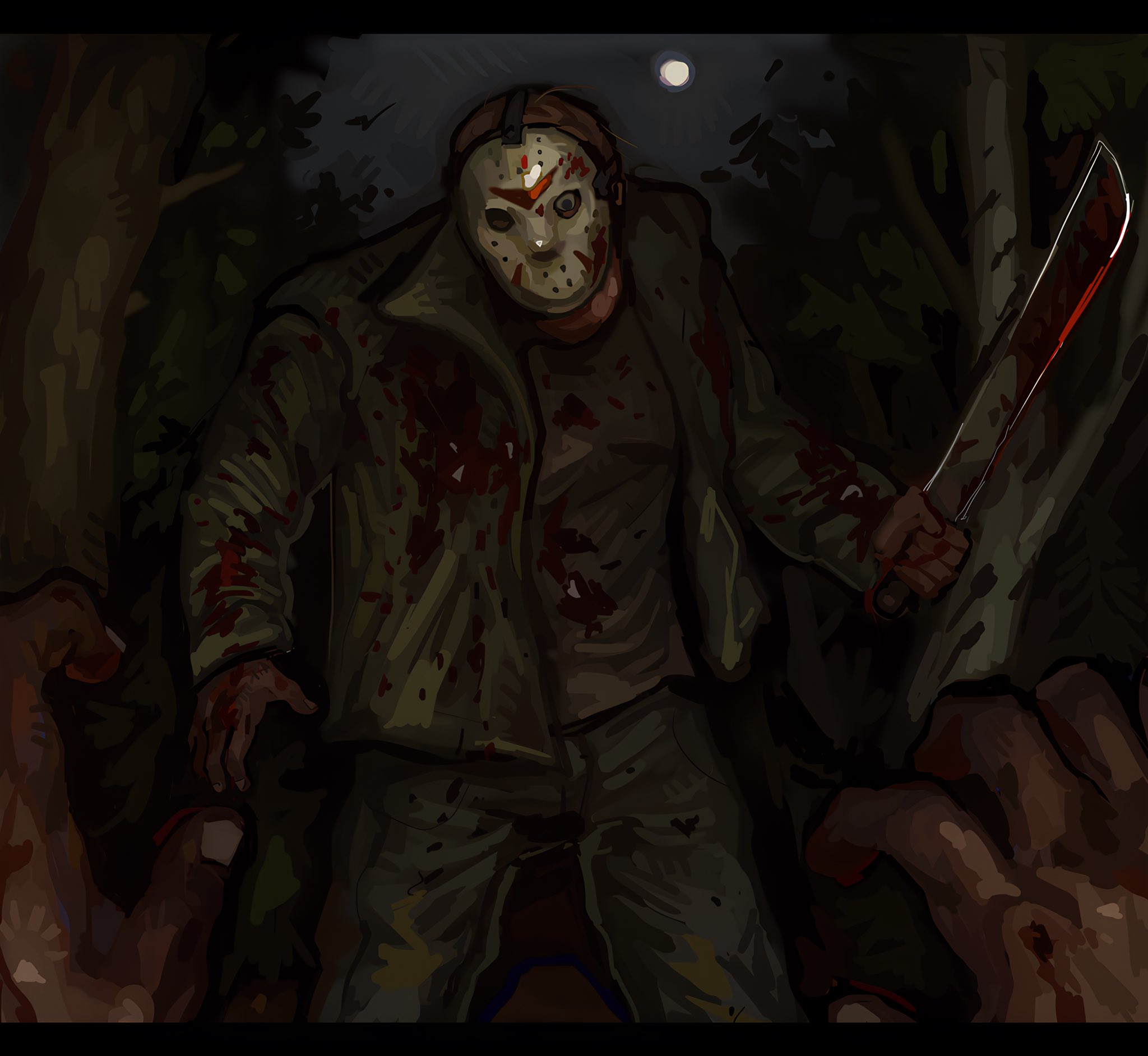 Jason Voorhees artwork by muschkin