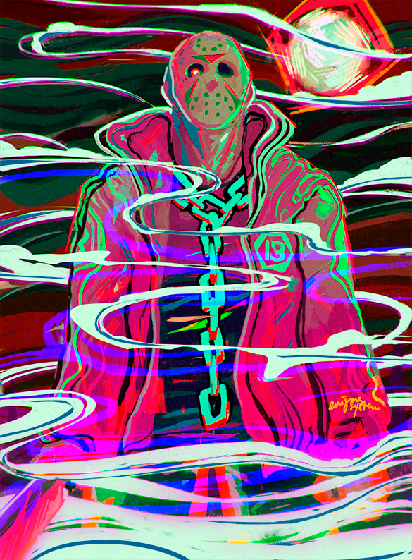 Jason Voorhees artwork by Enigma