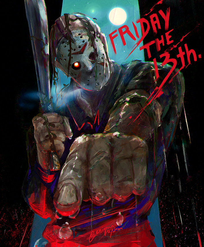 Jason Voorhees artwork by Enigma