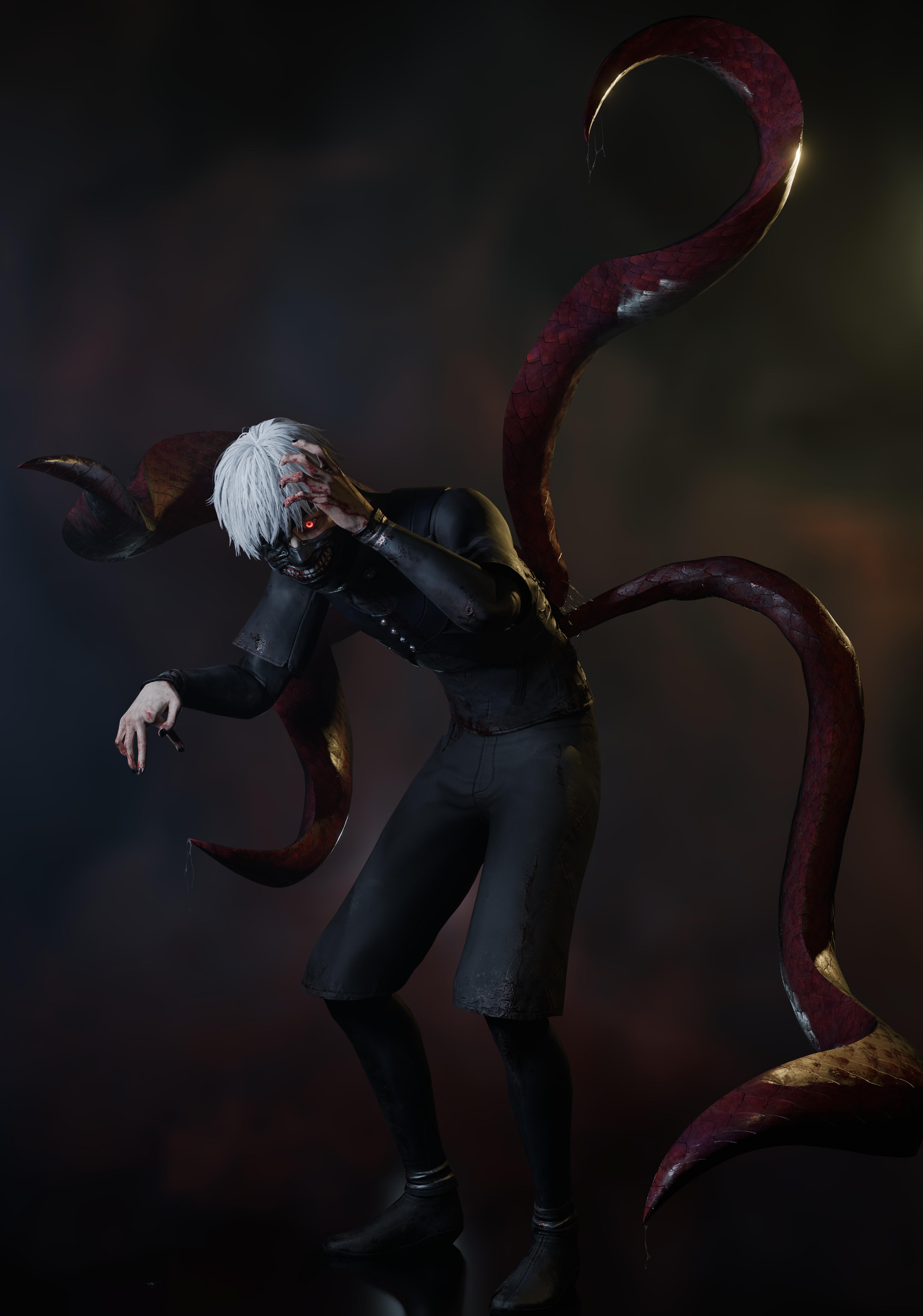 Ken Kaneki artwork by Beerey