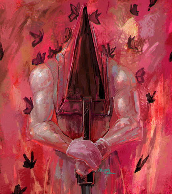 Pyramid Head artwork by Enigma