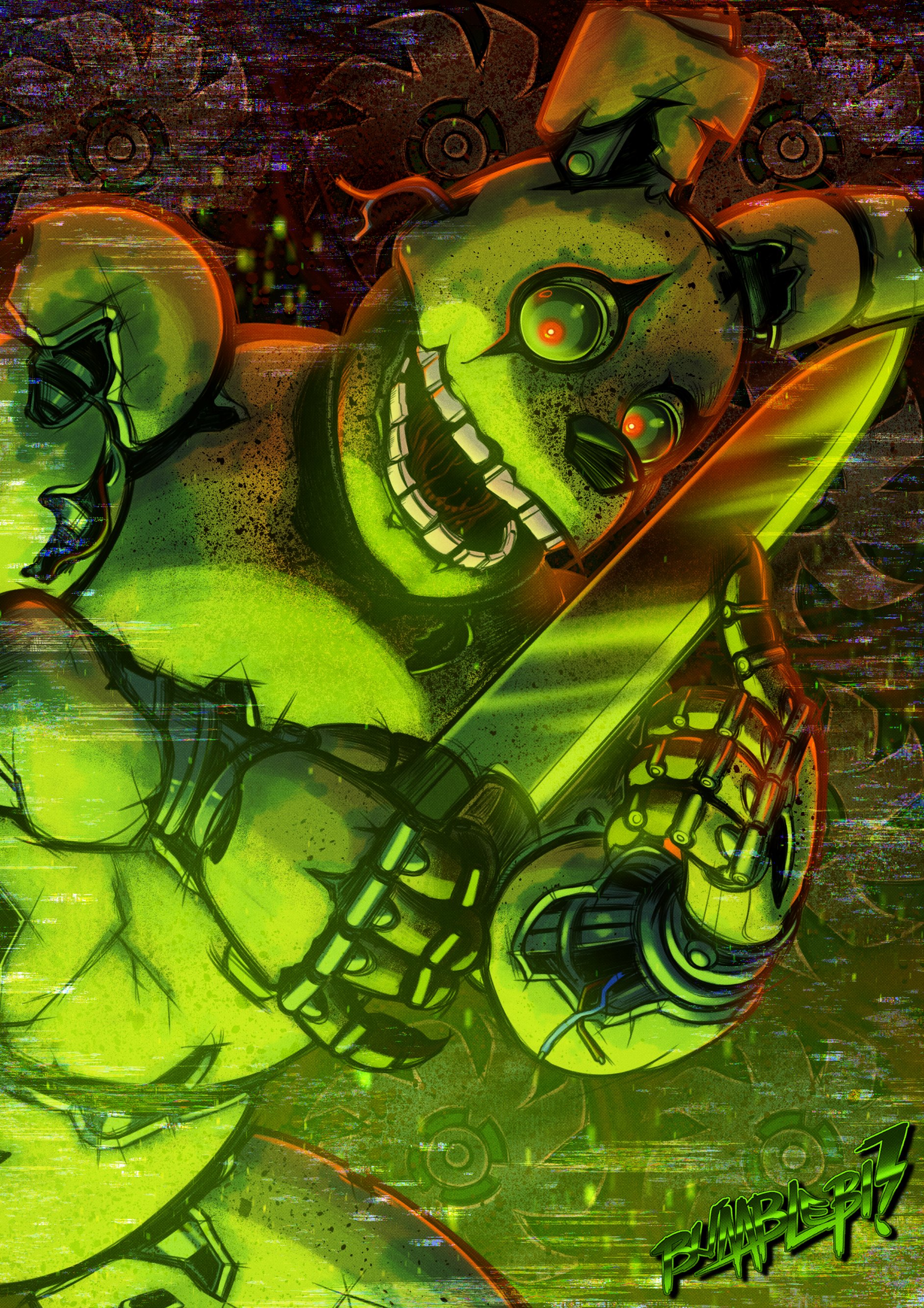 Springtrap artwork by Unknown
